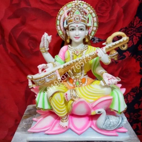 Saraswati Marble Murti